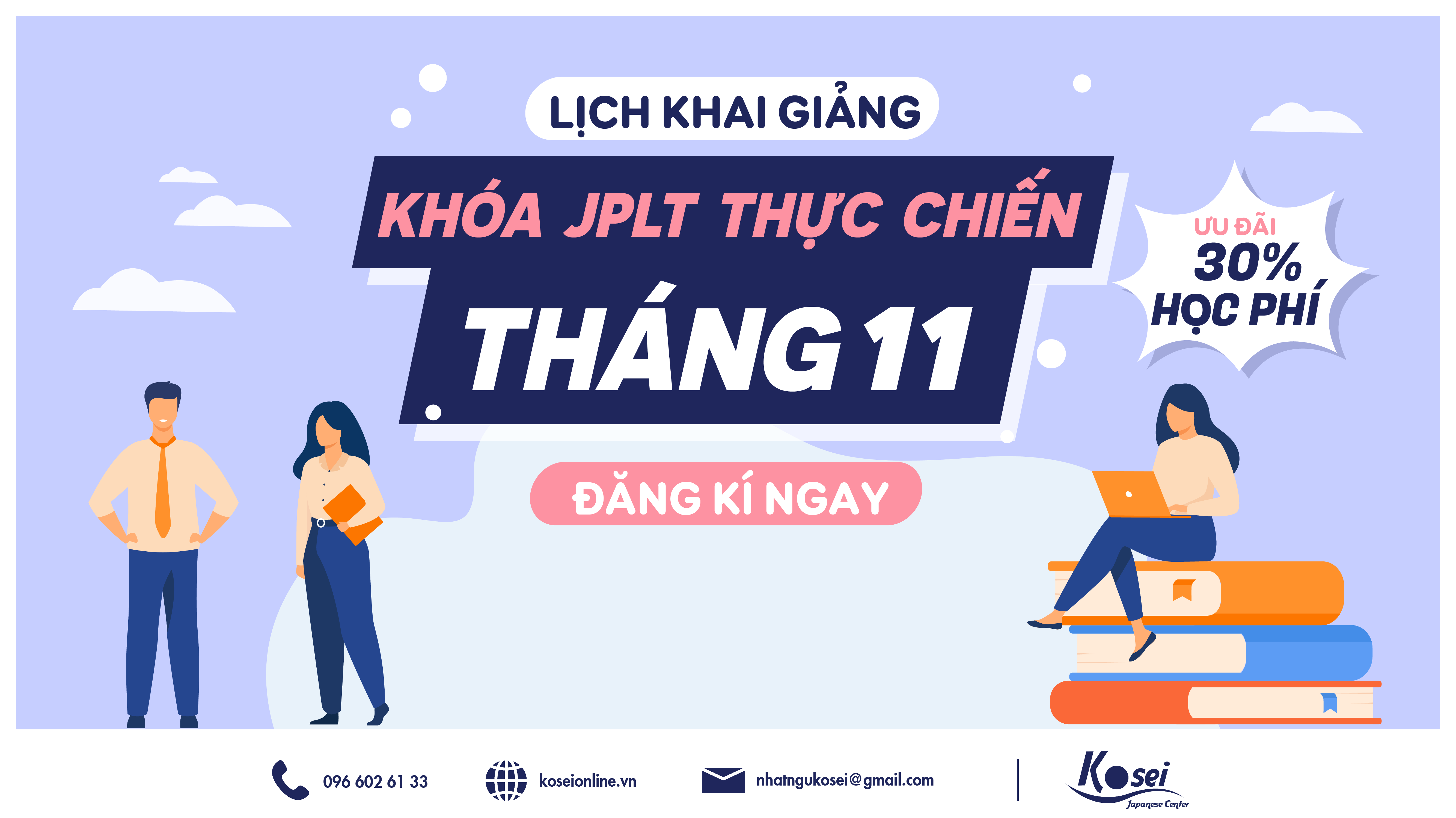 KHOÁ JLPT THỰC CHIẾN THÁNG 11!